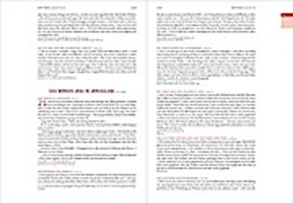 Bible d'étude à larges marges rouge - Support idéal pour vos annotations - 2