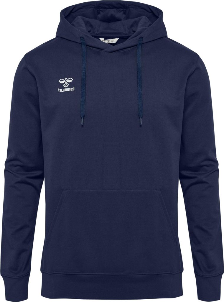 hummel Hoodie mit Stickerei und Kängurutasche Größe: M