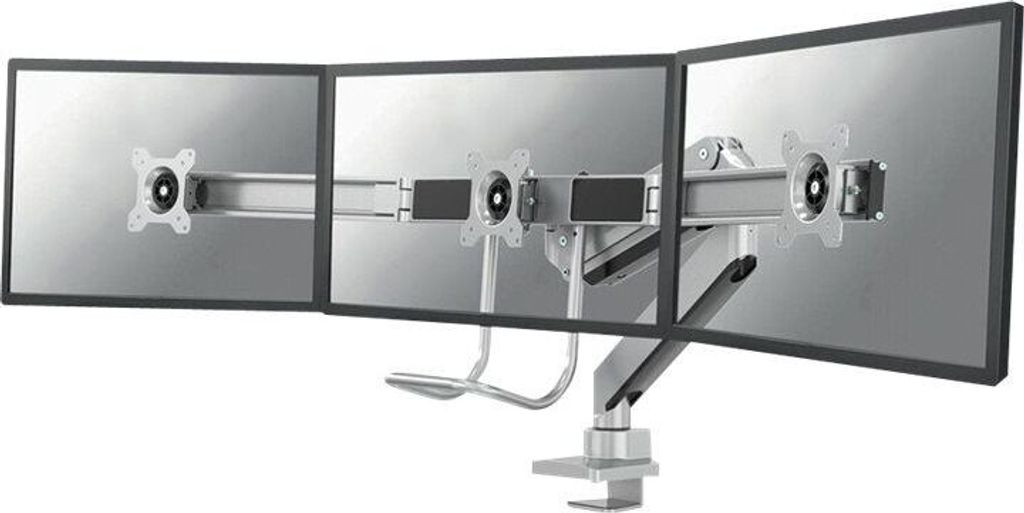 Neomounts NM-D775DX3SILVER Monitorarm 17-27" - Gasfeder - Produktbild 