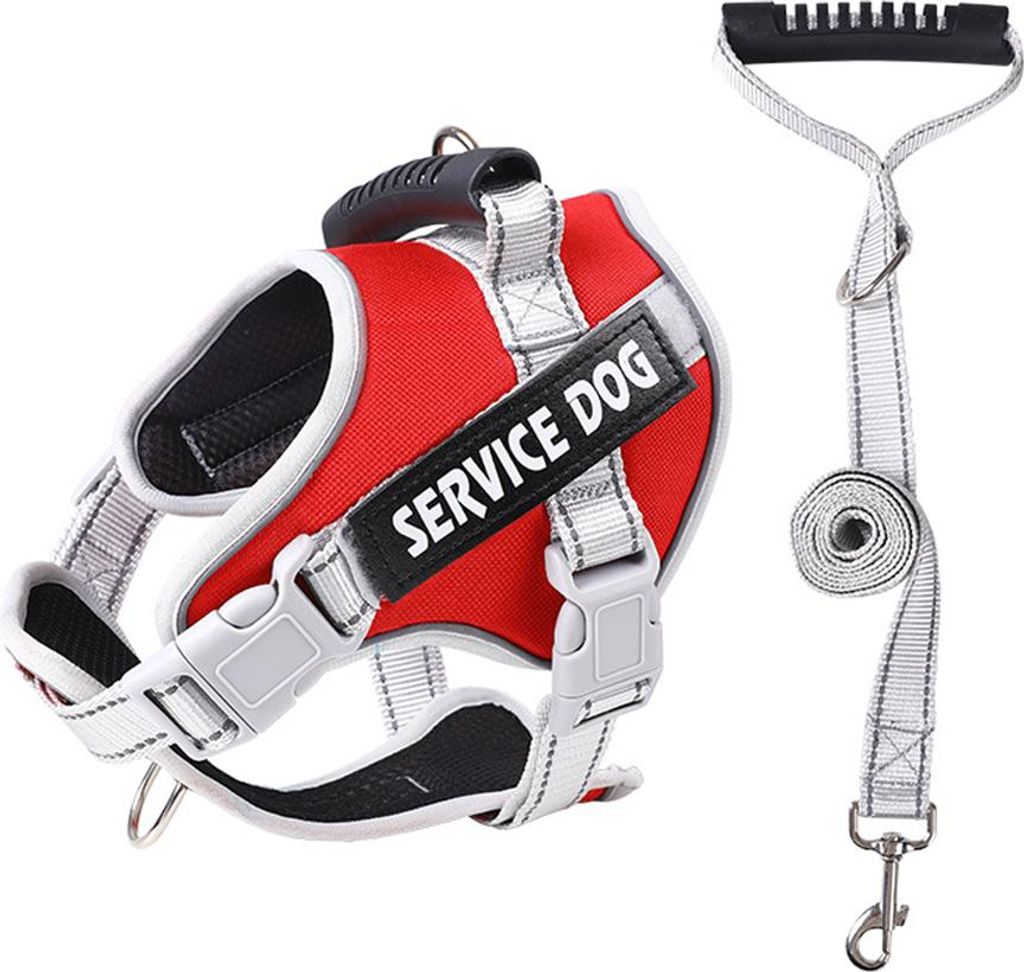Service-Hundegeschirr-Weste im Training Haustier Kein Ziehen Haustier Welpe Emotionales Unterstützungstier