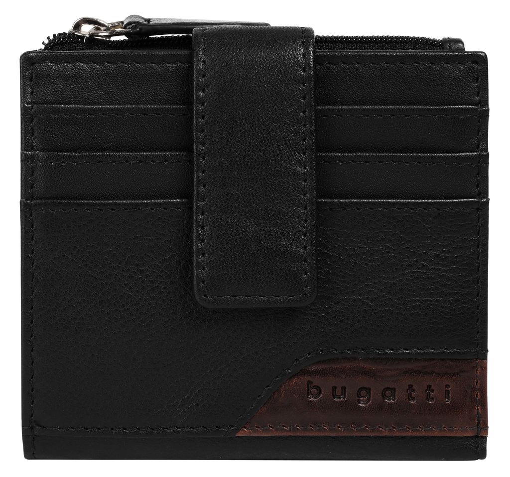 bugatti portfel mini czarny czarny Zdjęcie produktu 