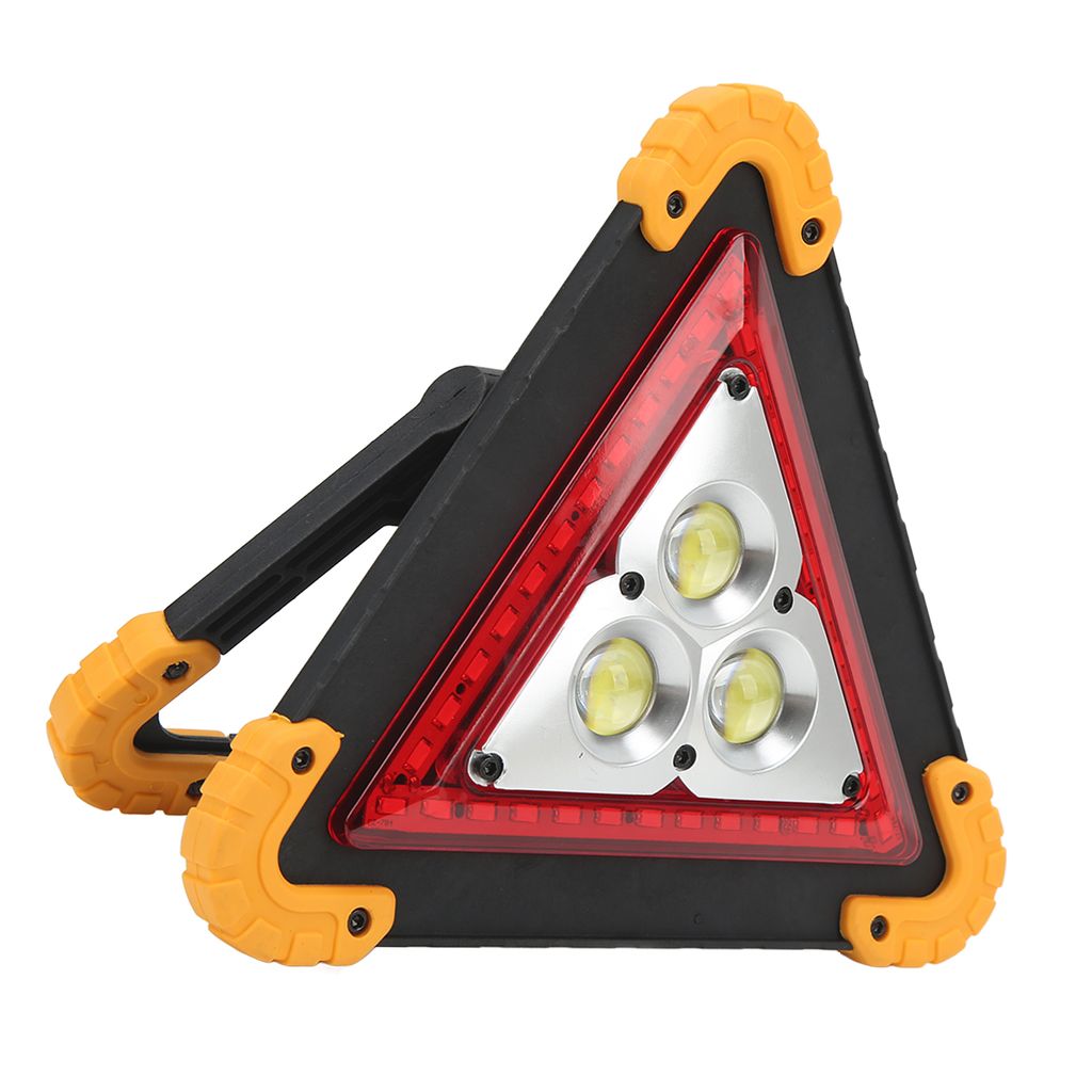 3er-Set Wiederaufladbare Warnleuchten – 9 Blinkmodi, Magnetisch, Wasserdicht, Inkl. Tasche