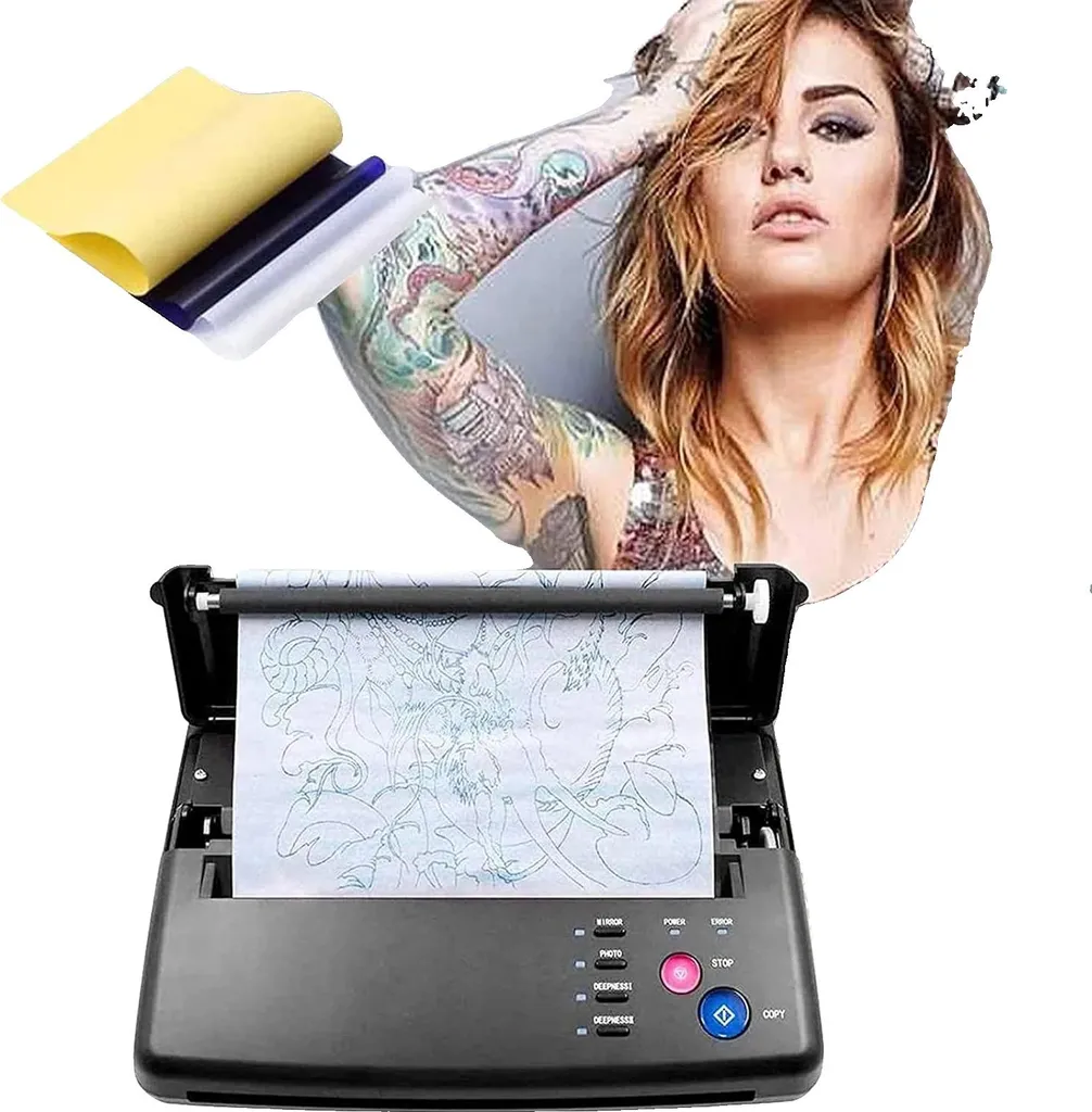 Imprimante Thermique de Tatouage Légère pour Transfert de Motif Rapide