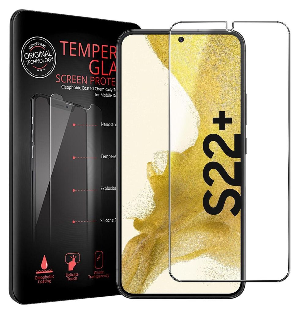 2x Conie Glasfolie für Samsung Galaxy S22 Plus Produktbild 