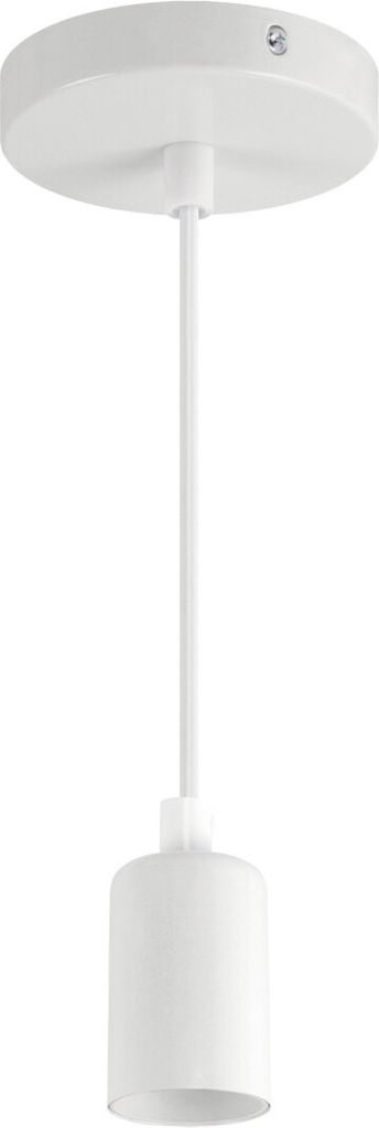 Minimalistická biela závesná lampa so šnúrou do kuchyne Obrázok produktu 