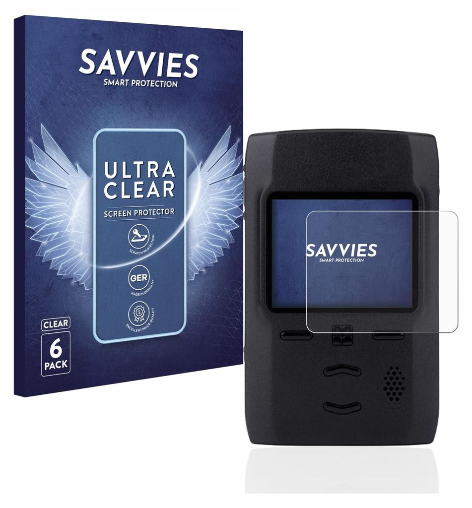 6x Für Motorola Advisor TPG2200 Schutzfolie Savvies Produktbild 