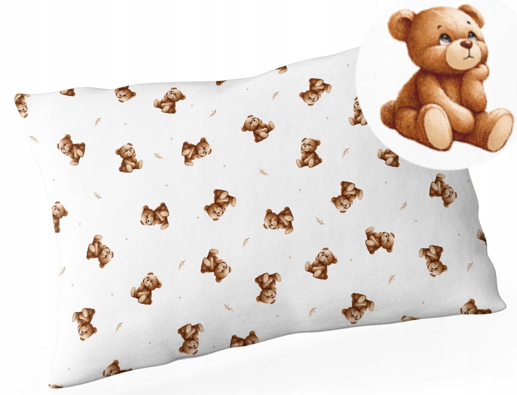 Kinder Kopfkissen 40x60 cm – Kleinkind Kissen – Antiallergisch – 100% Baumwolle