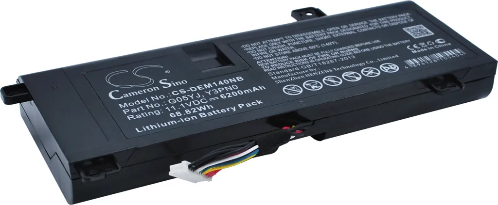 Batterie Dell Alienware 14 Haute Performance G0WJ2 - Cellules Premium