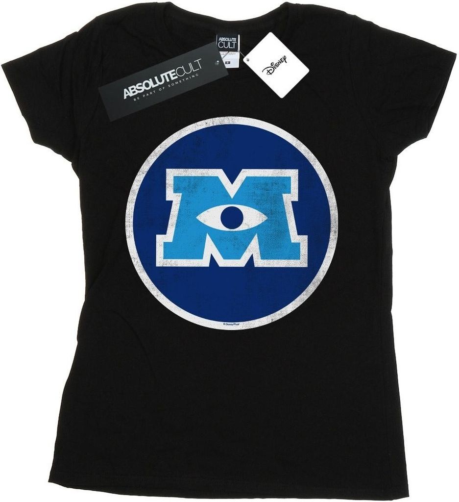 Disney - "Monsters University" T-Shirt für Damen BI34045 (S) (Schwarz)