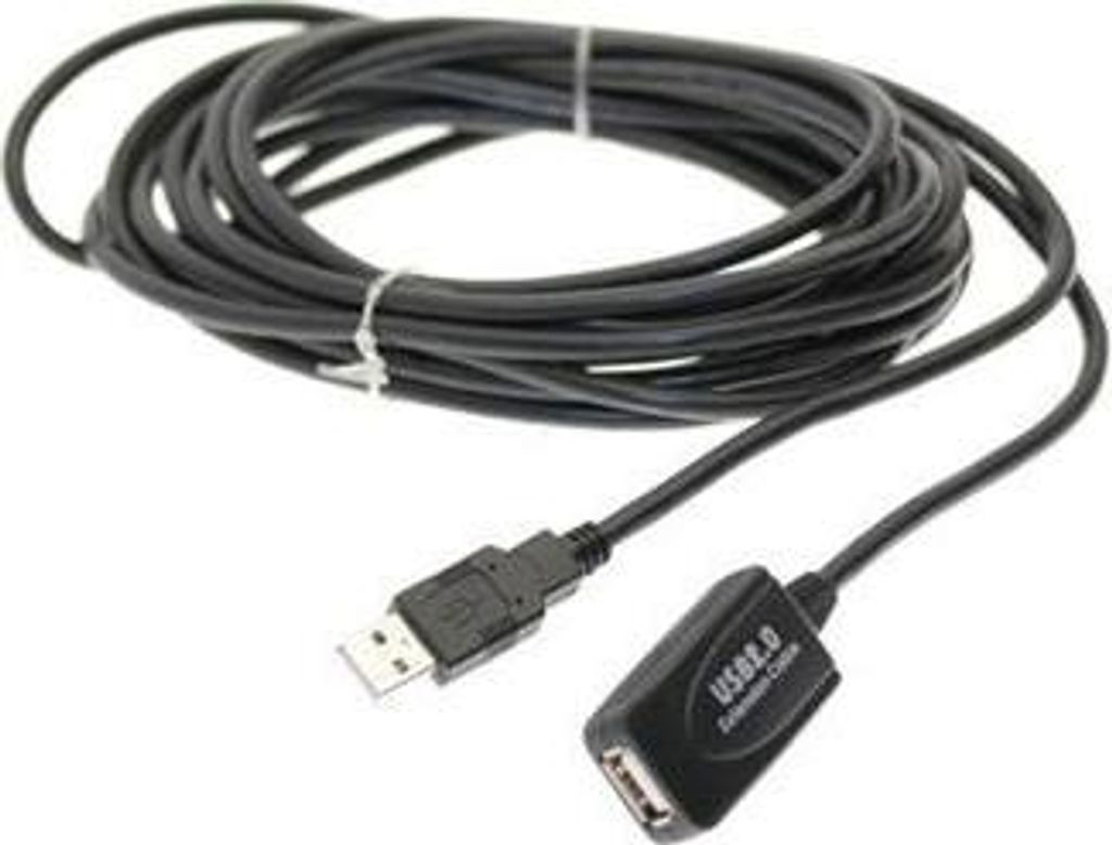 PremiumCord USB 2.0 Repeater- und Verlängerungskabel A/M-A/F 5m