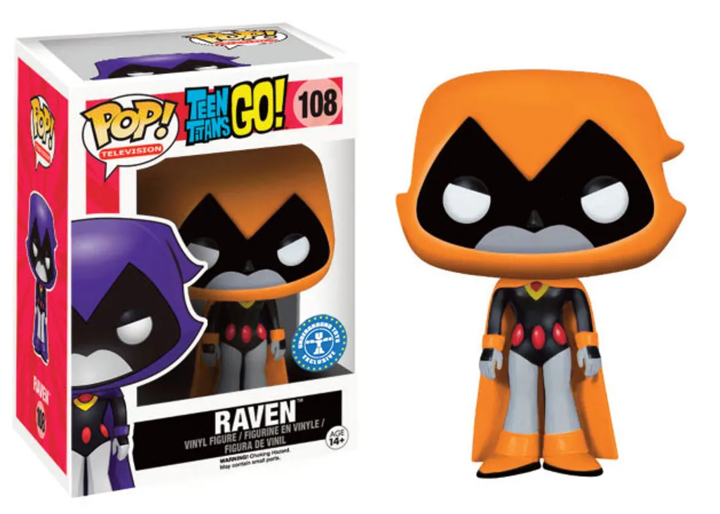 Décoration Geek Raven Orange Teen Titans Go Figurine Pop 9cm FK9508