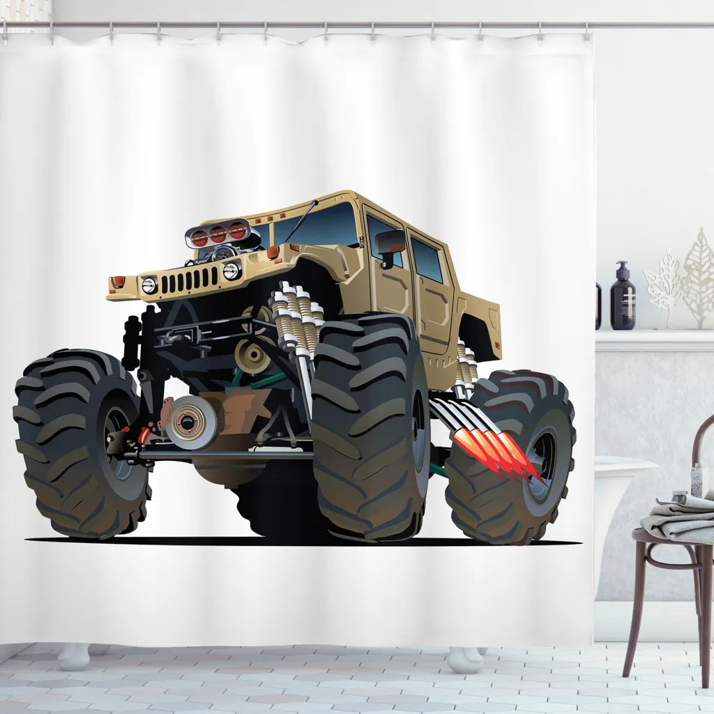 Tenda da Doccia Antibatterica ABAKUHAUS 175x240 Monster Truck