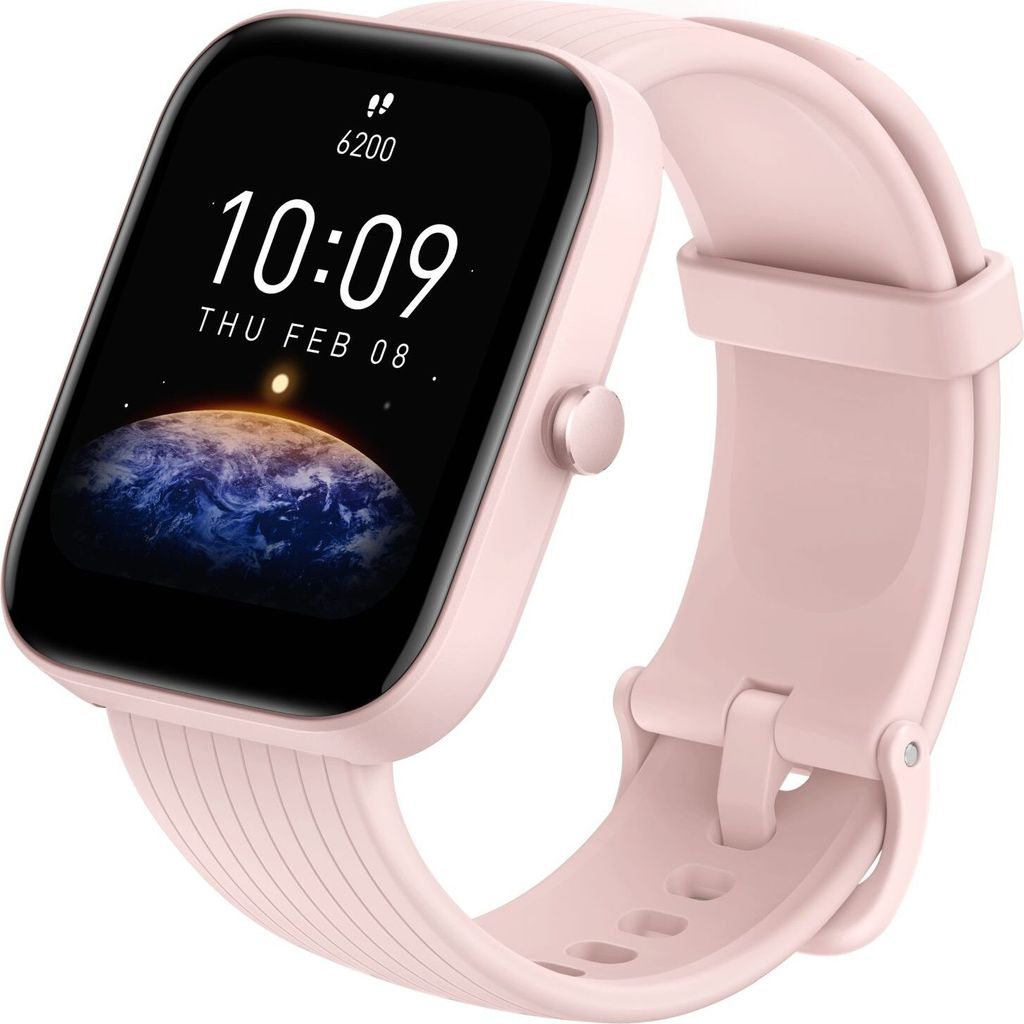 Amazfit Bip 3 Pro rosa/grande display a colori HD Immagine del prodotto 
