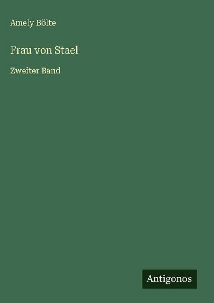 Frau von Stael