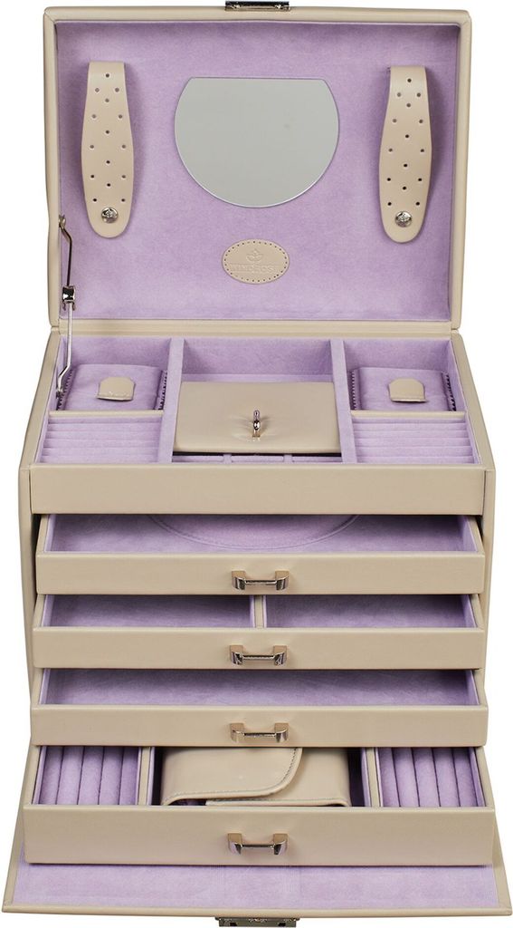 Windrose Schmuckkästchen Merino Moda 803696 (neu) beige