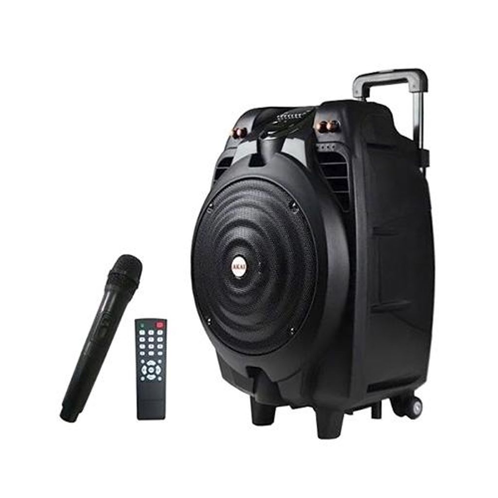 Akai SS023A-X10, 50 W, 20 - 20000 Hz, 71 dB, 500 W, Kabellos, Schwarz