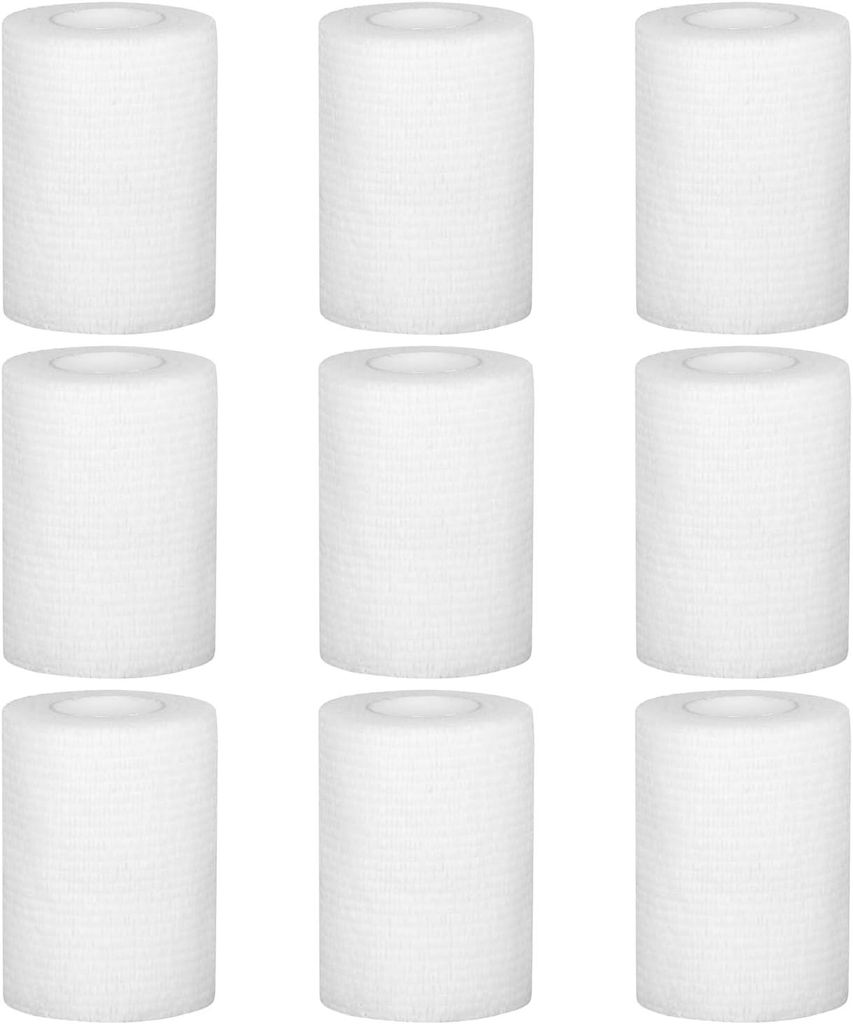 9 Rollen selbsthaftende Bandage 7,5 cm x 4,5 m, kohäsiv, Produktbild 