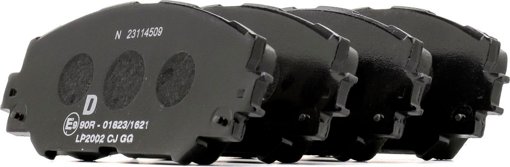 DELPHI Bremsbeläge Satz Vorne Bremsklötze für TOYOTA Yaris Produktbild 