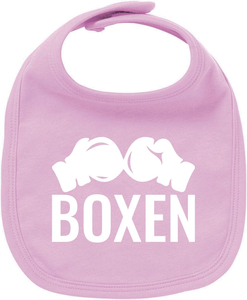 Huuraa Unisex Babylatz Boxen Boxhandschuhe Geschenk Babypink Baumwolle Boxen Mitbringsel