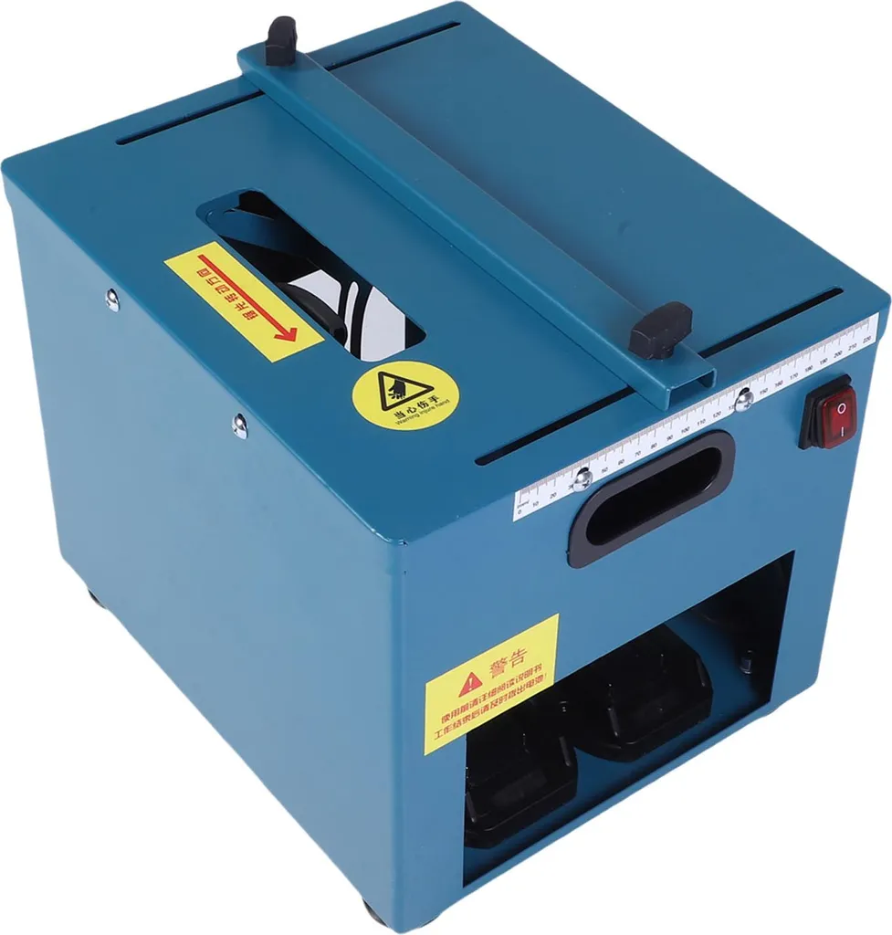 Scie circulaire de table portable 15A 5 pouces 6500 tr/min coupe 90°