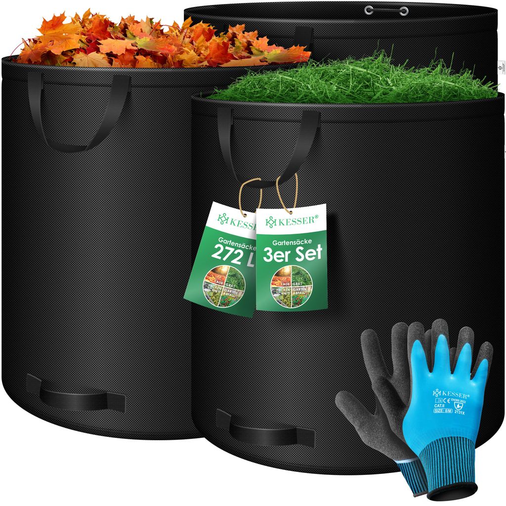 KESSER® Gartensack Set Laubsack Gartenabfallsack inkl. Produktbild 