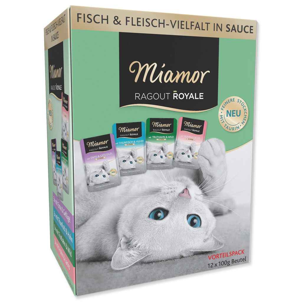 Miamor Ragout Royale Multipack in salsa per gatti 12 x 100 Immagine del prodotto 