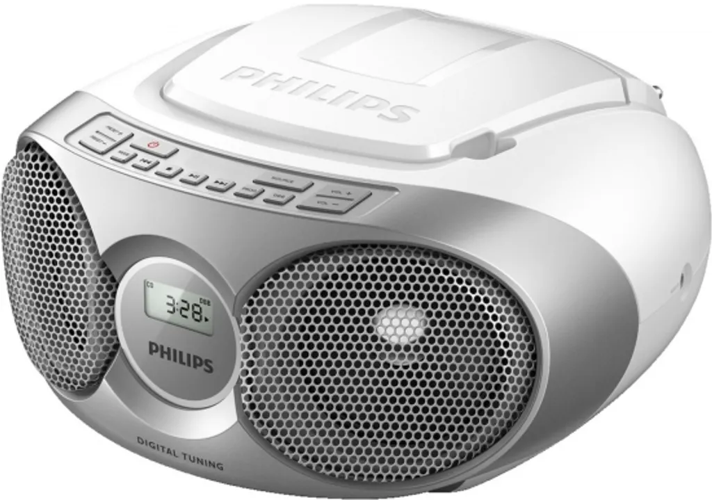 Philips CD Soundmachine AZ215S : Poste Radio CD Portable 3W Gris