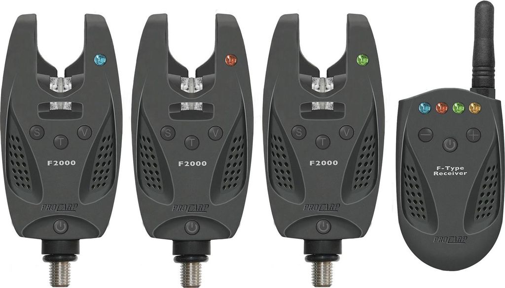 Cormoran Pro Carp F-2000 Funkbissanzeiger Set 3+1 Set Produktbild 
