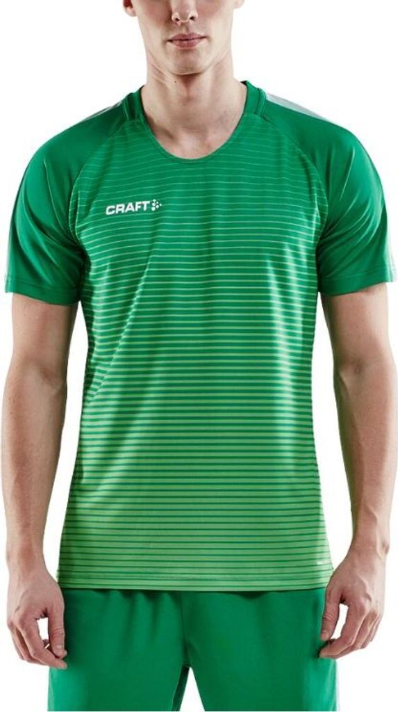 Craft T-Shirt Pro Control Stripe Jersey Herren Grün