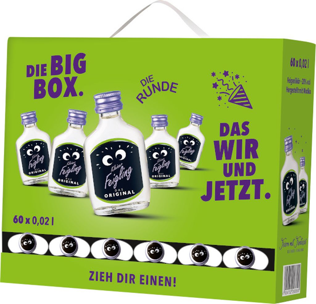 Kleiner Feigling das Original Feigenlikör Die Big Box | 20 Produktbild 