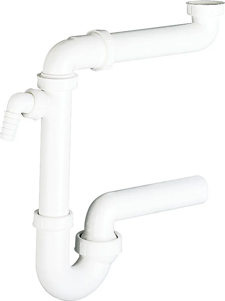 Dallmer Raumspar-Siphon 121 1 1/2 x DN 40 | Sifone Salvaspazio Cucina