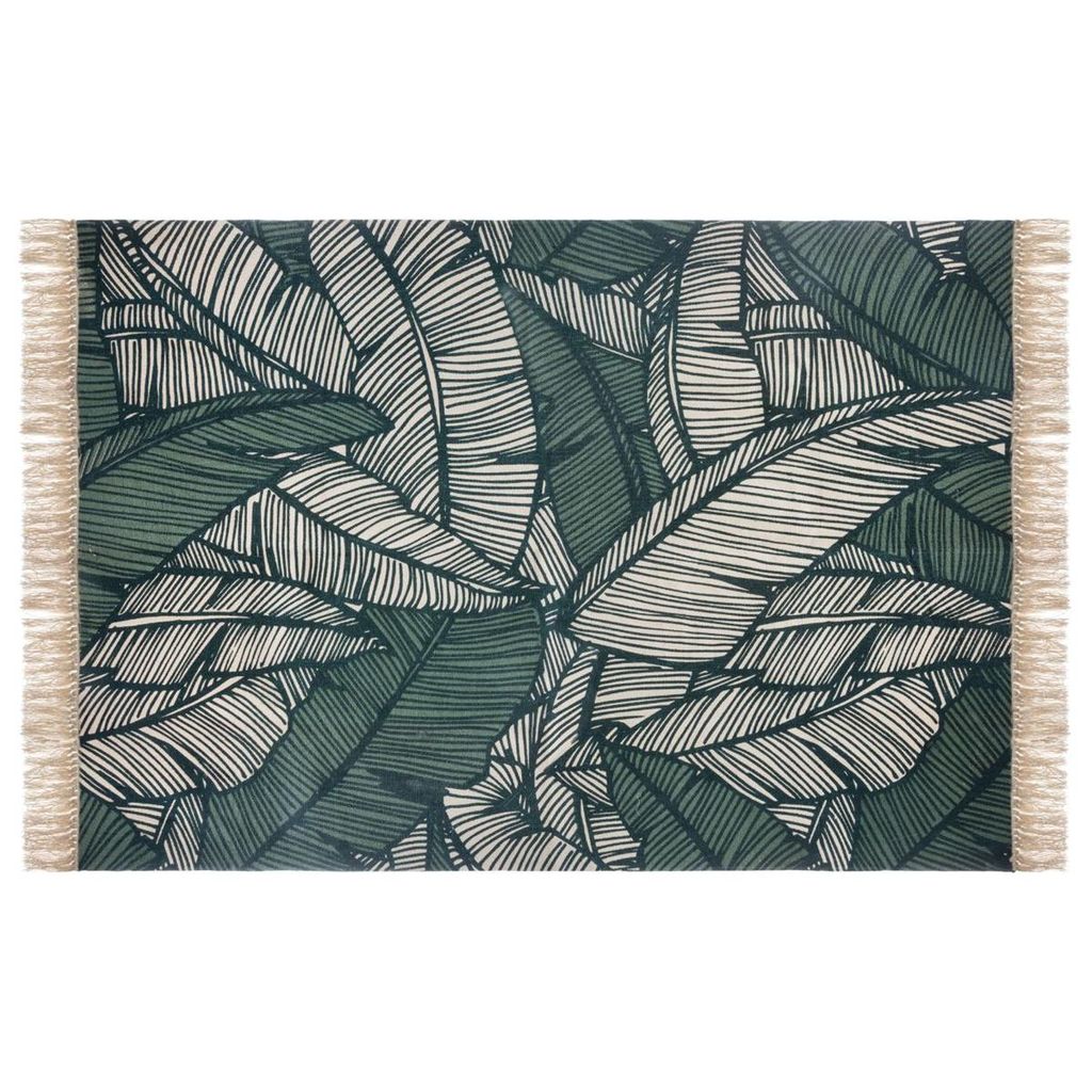 "Jungle" koberec vyrobený z bavlny 120 × 170 cm - atmosféra Obrázek produktu 