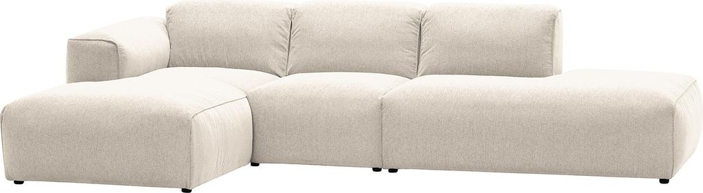 home24 Ecksofa mit Chaiselongue