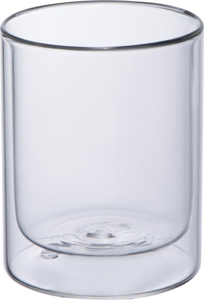 Doppelwandige Glastasse / Füllvermögen 330ml