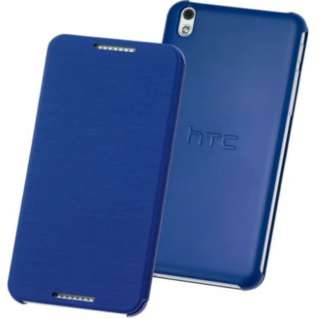 Cover HTC HC V960 Originale per Desire 610 Blu | Protezione Flip Case