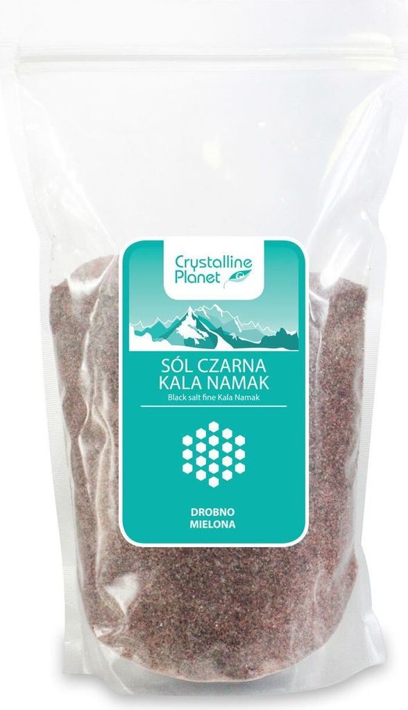 FEIN GEMAHLENES SCHWARZES KALA-NAMAK-SALZ 1 kg – Produktbild 
