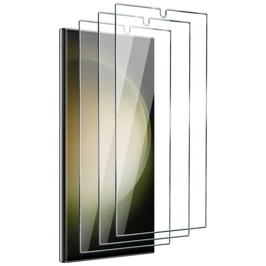 3x Schutzglas für Samsung Galaxy S24 Ultra. Schutzfolie Produktbild 