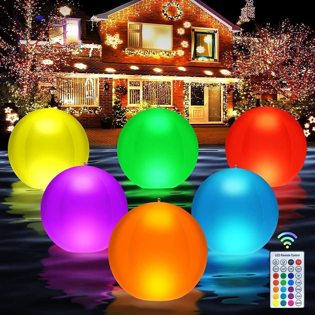 RGB LED Pool Beleuchtung mit Fernbedienung, Schwimmende Produktbild 2