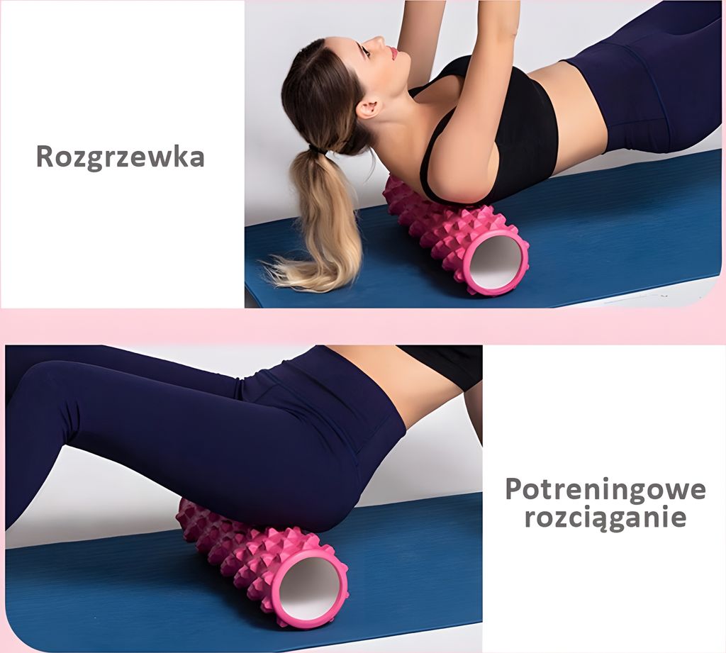 Wałek piankowy Nubrey - wałek fitness z EPE, wałek do Zdjęcie produktu 6