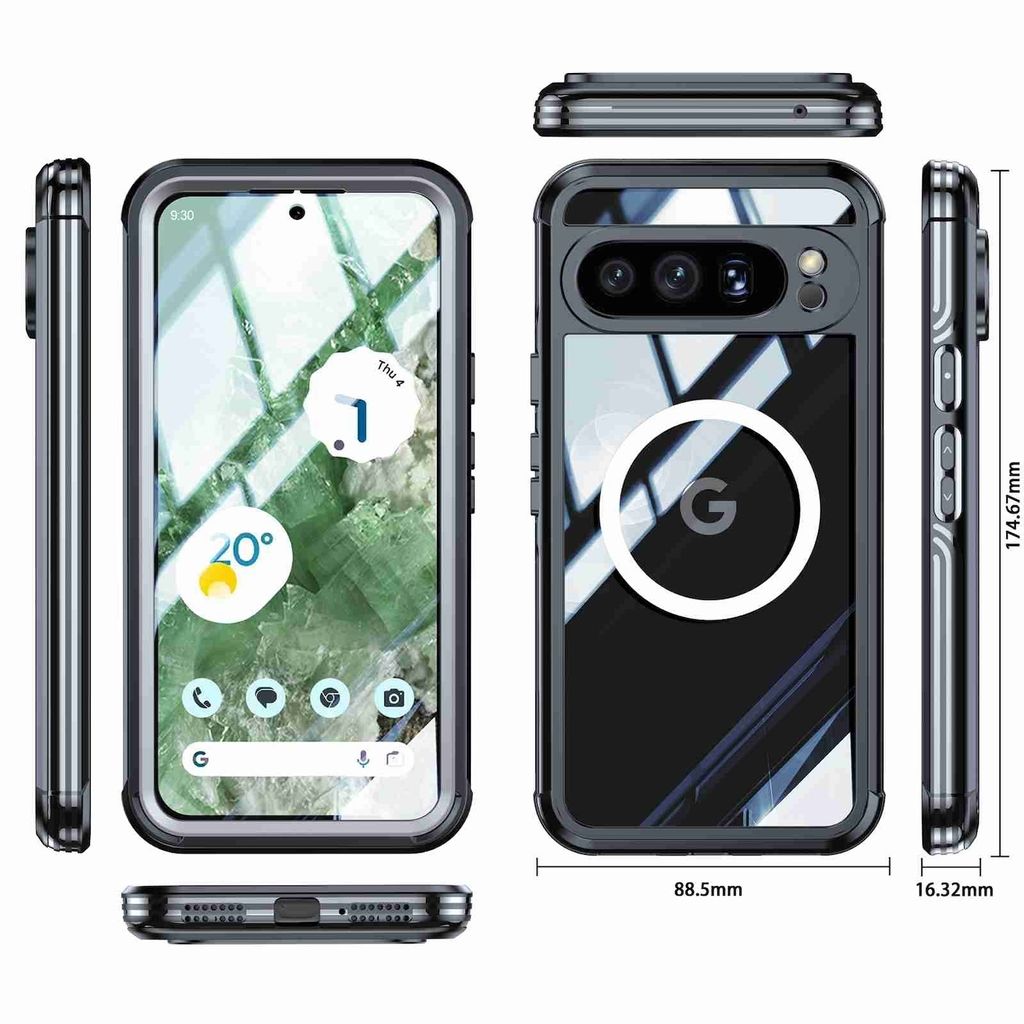 LUOTANL Custodia Per Google Pixel 9 PRO XL/9 PRO/9 - Foto 2