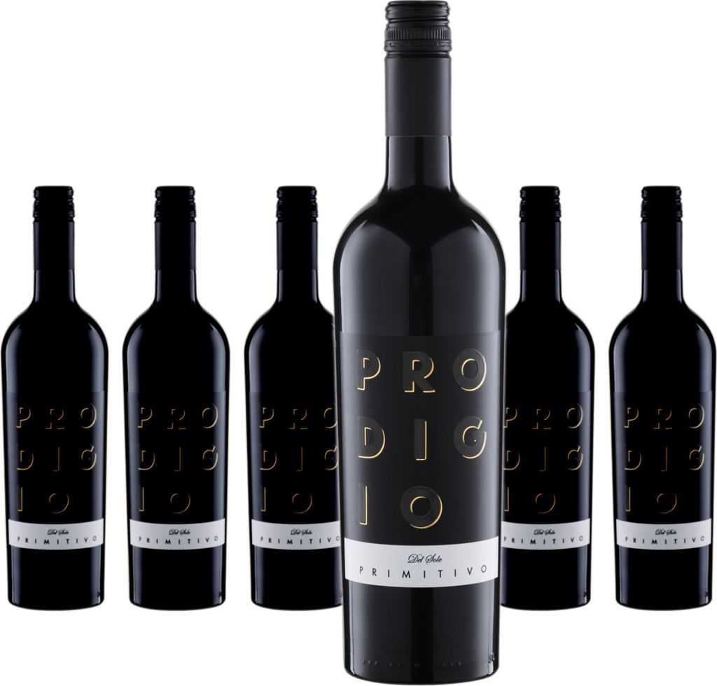 6 x Prodigio del Sole Primitivo Puglia IGP