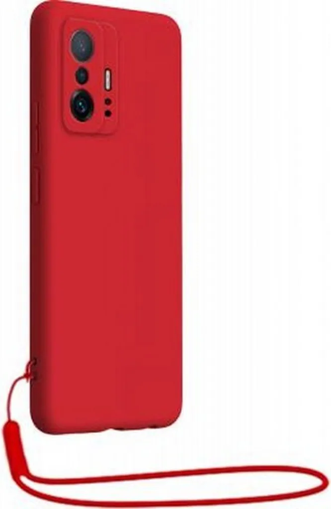 Cover Anti-Caduta Xiaomi 11T BigBen Connected Silicone Rosso