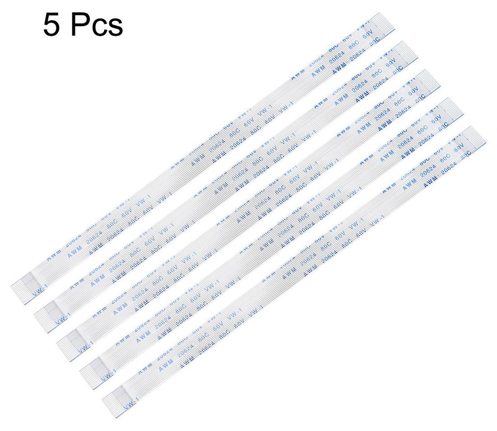 5 Stš¹ck Flexibel Flachkabel Flachbandkabel 15 Pins 0.5 mm Pitch 150 mm FPC FFC fš¹r LCD TV Auto Audio DVD Player Laptop (Type A)