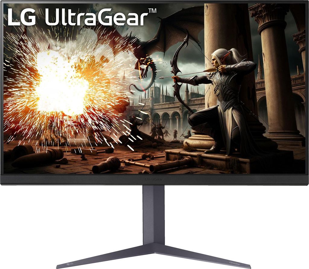 LG UltraGear 32GS75QX-B, Gaming-Monitor, (WQHD, IPS, HDR)