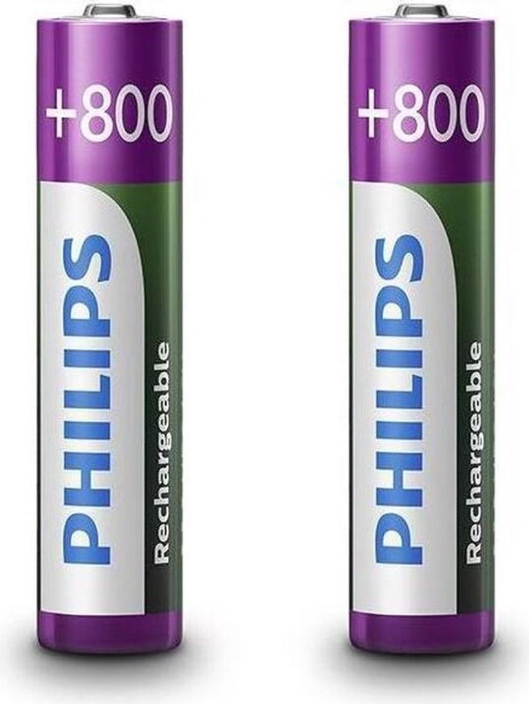 Philips R03B2A80/10 1,2 V wiederaufladbare Batterien