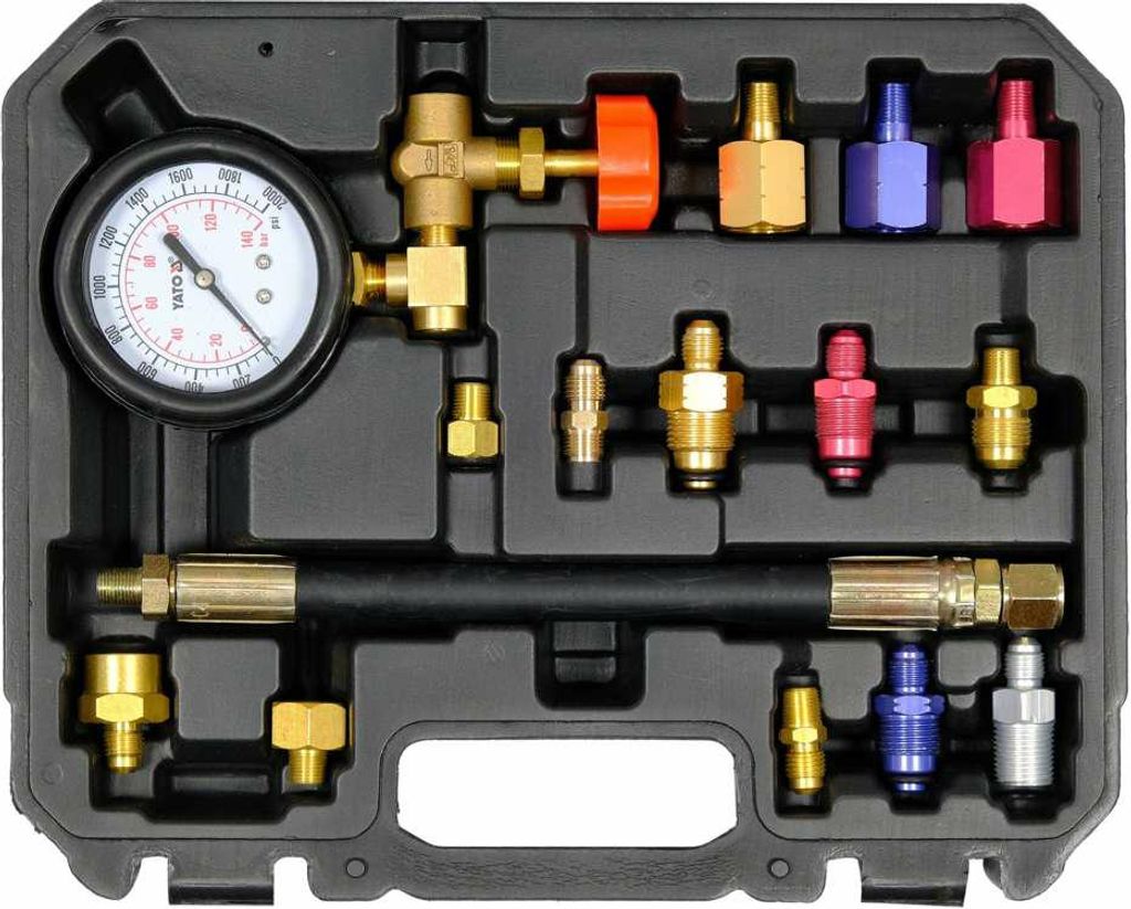 YATO Prüfgerät Hydraulik- / Pneumatik Druck YT-73045 Produktbild 