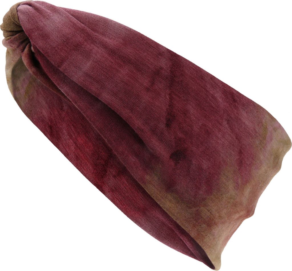 Haarband in 4 verschiedenen Batik Farben