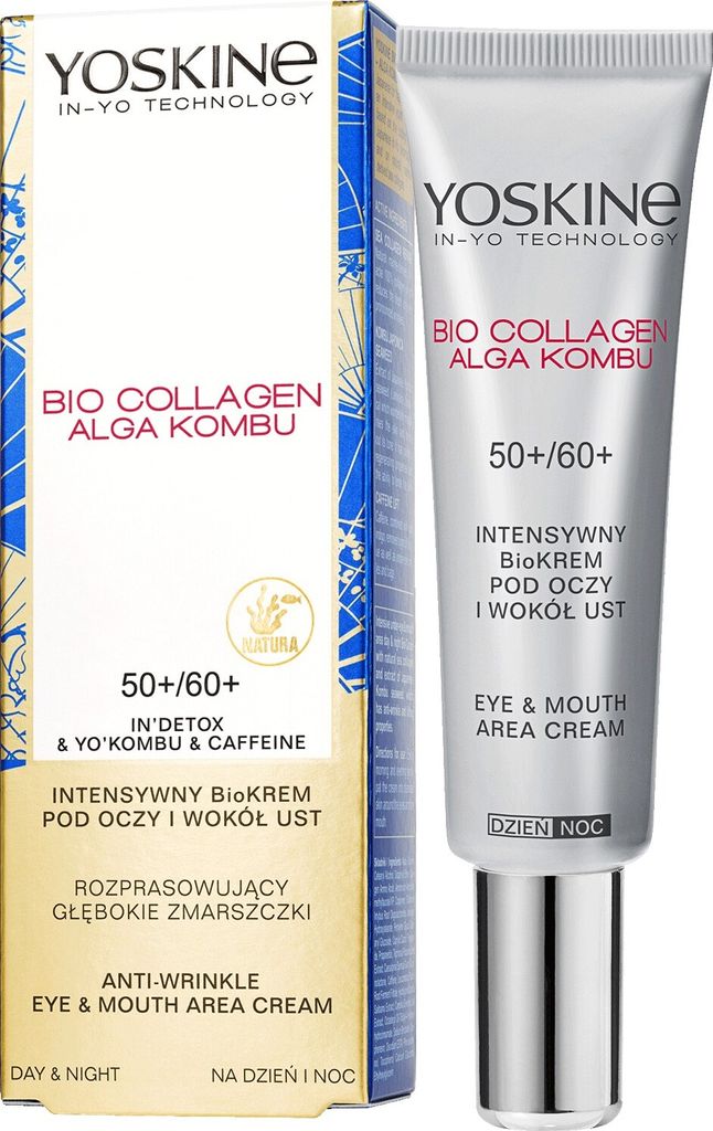 YOSKINE Bio Collagen 50+/60+ Lifting Anti-Falten Augencreme 15ml