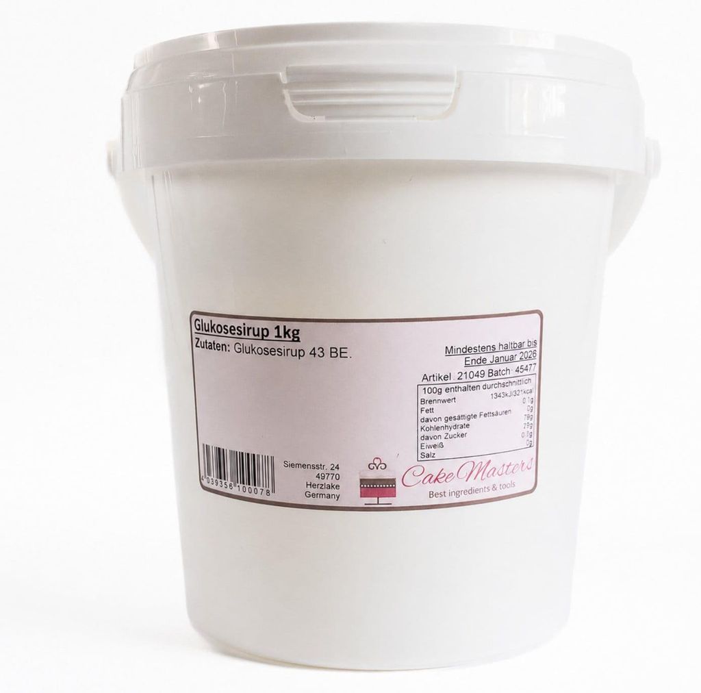 Cake Masters Glukosesirup 1kg Produktbild 