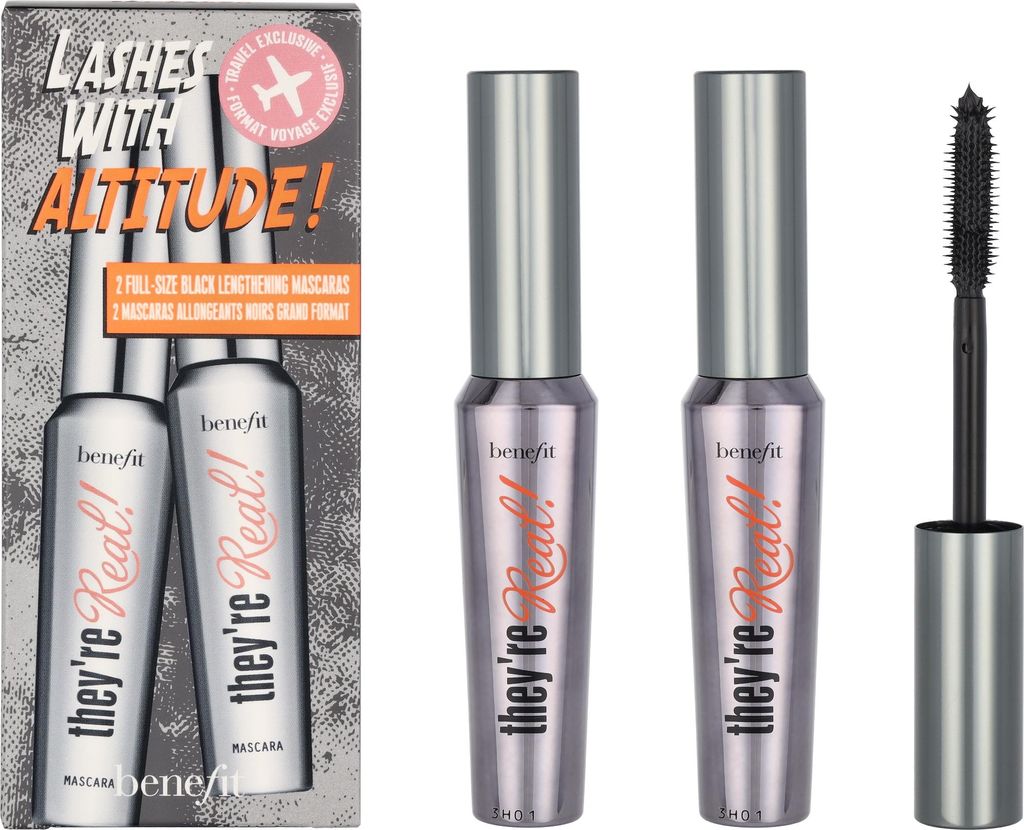 Benefit Cosmetics They're Real Beyond Mascara Duo Set Black